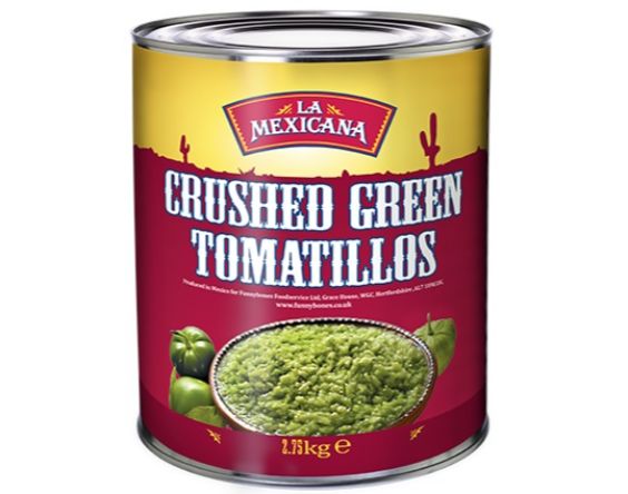 Crushed Green Tomatillos